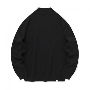 커버낫 램스울 하프 터틀넥 니트 블랙 394976