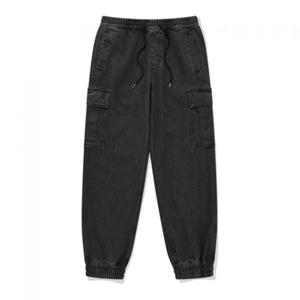 커버낫 데님 카고 조거 팬츠 블랙 395034