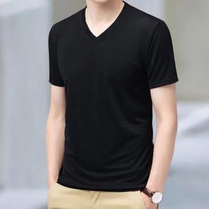 [디작소][sale] 여름 캐주얼 브이넥 남성 반팔 니트 (46559436)