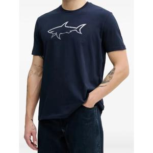 폴앤샤크 반팔 티셔츠 25411078 013 BLUE