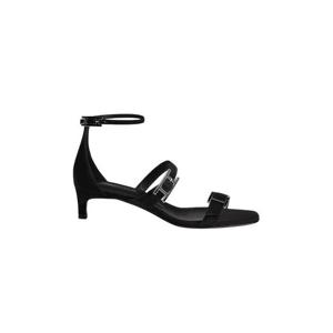 에르메스 리브 40 샌들 스웨이드 고트스킨   팔라듐 하드웨어 누아 H252060Z02