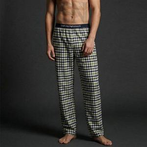 엠포리오아르마니 남성 패턴드 엘라스틱 라운지 팬츠 0815332011 397785