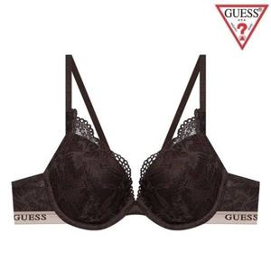게스 로즈골드 밴딩 레이스 브래지어 GDWBR742BR 395312