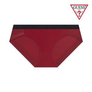 게스 블랙밴딩 골드로고 햄라인팬티 GDWBP911RD 395075