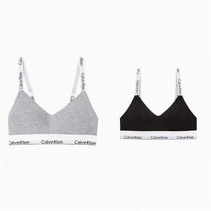 캘빈클라인 Calvin Klein Underwear 여성 모던 코튼 후크 앤 아이 브라렛 2종 택1 (QF7059-P7AUB1) 393081