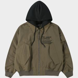 [지프]남여공용 카라넥 항공점퍼(카키)JR1JPU203KH