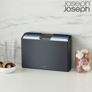 [조셉조셉]폴리오 양면도마 4종세트 그라파이트