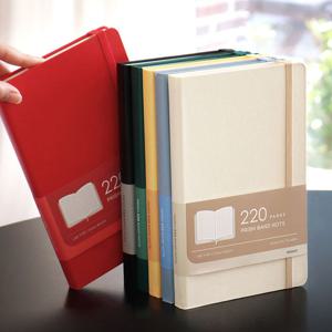 프리즘 220 라인 밴드 노트 A5 유선 양장 대학생 필기