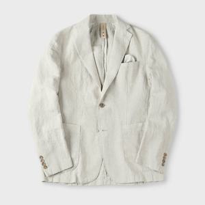 빠니깔레 워시드 코튼 리넨 재킷 D-RCJK04