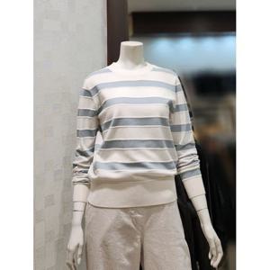 [벨라디터치]MARIOV9G1KT22 줄무늬 봄 니트티