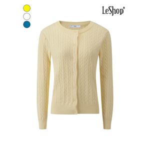 [르샵]꽈배기 캐주얼 버튼 가디건 (BQ3KC003A)