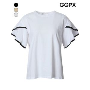 [GGPX]랍빠 튤립 소매 코튼 티셔츠 (GQ3TS017F)