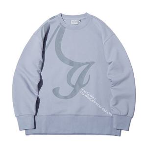 [인터크루]여성 빅레터맨투맨 ITW1TM55ALV (라이트바이올렛)