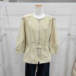 [밸리걸]볼륨소매 스트링 노카라자켓 619860_YS