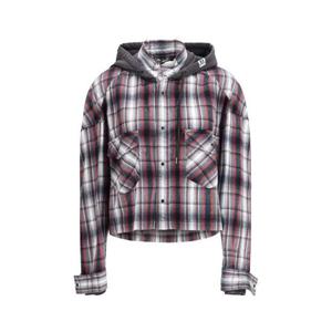 메종 미하라 야스히로 셔츠 K16SH431 BLACK MULTICOLOUR