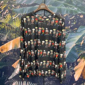 [르니앤맥코이]컬러풀피플시스루티셔츠MN05TS401_IC