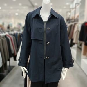 [샤트렌]하프트렌치 코트 HCFSCT101_GN