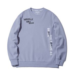 남성 아티스틱그래픽맨투맨 ITW1TM07GLV (라이트바이올렛)