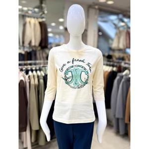 조이너스 세이브존01 진주 로그 포인트 프린트 티셔츠 JAEU3WKL110