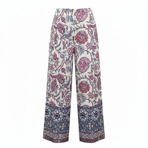 [비꼴리끄(여성)]린넨 플니트 뒷밴딩 와이드 팬츠 B252WS3030