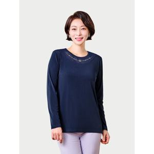 [마담엘레강스] 다이아나 자수 블라우스 K251BL01