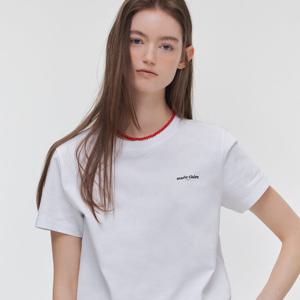 [마리끌레르] [정가49,000원] [2PACK] 클래식 로고 레귤러핏 반팔 티셔츠(MAGBTS19MWH)