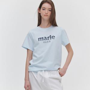 [마리끌레르] [정가49,000원] 스테이브 로고 반팔 티셔츠(MAGBTS15MSB)