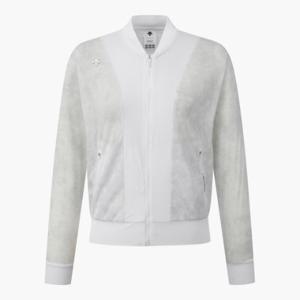 데상트골프자켓 GQC DQ22WFCS41-BWTG 아크먼트(ACMT) 여성 자가드 자켓 / Bright White