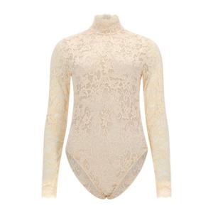 짐머만 하이넥 레이스 바디수트 5435TS26R CRM