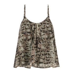 핀코 우디네 애니멀 프린트 코튼 머슬린 탑 106868A3AP CZ9