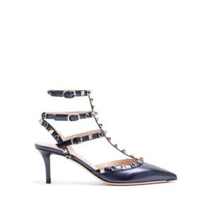 발렌티노 가라바니 힐 펌프스 WS0375ELQ F8Y PURPLISH NAVY INDI