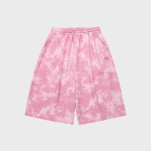 와키윌리반바지 KQJ WA2602SO04PI 와이드 스웨트 버뮤다 숏팬츠 핑크