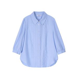 [꼼빠니아][꼼빠니아] 절개 포인트 7부 블라우스_CADU5-WRC130