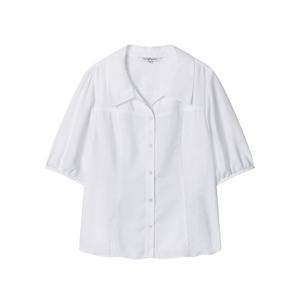 [꼼빠니아][꼼빠니아] 퍼프 소매 슬림 블라우스_CADU5-WRC180