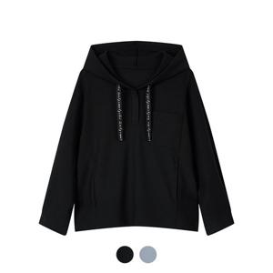 [꼼빠니아][꼼빠니아] 뒷밴딩 후드 티셔츠_CADU4-WKA010