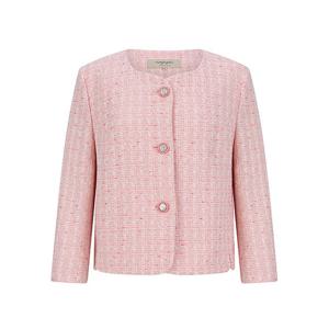 [꼼빠니아][꼼빠니아] 클래식 노카라 트위드 자켓_CADU4-WJK500