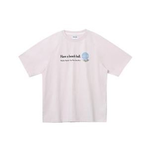 [팬암]헨리 비치볼 그래픽 반팔티 (PRBCRT11430LK-W)