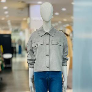 [클리지]스탠카라 린넨 헤링본 자켓 CQ4WJK01