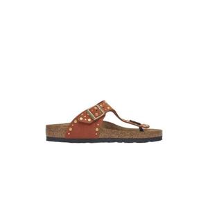 버켄스탁 지제 리벳 스웨이드 레더 다크 러스트   레귤러 1029342