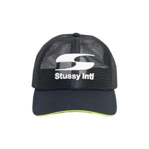 스투시 미드 뎁스 모토 S 메쉬 트러커 블랙 1311203