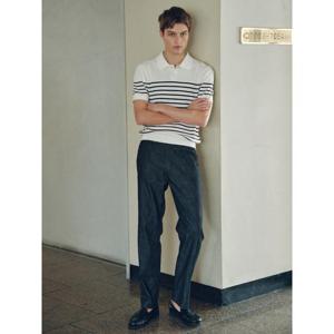 [로가디스] 릴랙스드핏 로데님 팬츠 - 블랙 (RY6221PL15)