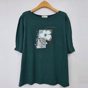 [강물처럼]아이우먼 화이트플라워쥴지반팔티 RIU396M603 빅사이