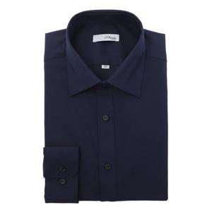[에스티듀퐁(셔츠)]네이비 120수 스트레치 슬림핏 긴소매 셔츠 SE6SM21LS307SNY