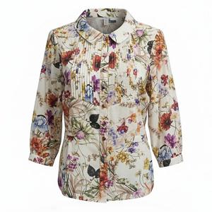 [비꼴리끄(여성)]코튼 퍼프소매 블라우스 B252WB3160