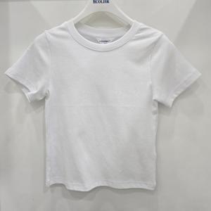 [에꼴리에]슬림핏 무지 반팔티(26AB0453)_US_US_US