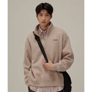 커버낫 COVERNAT 니트라이크 하프 집업 맨투맨 오트밀 CO2403CR14OT 453175