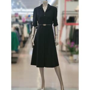 미니멈 세이브존03 미니멈 5부 카라 플레어 원피스 AQMZBGWO3960A