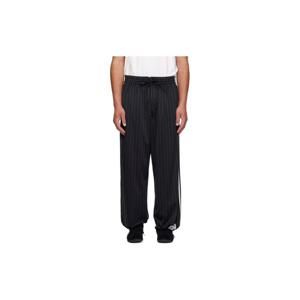 26 SS 요지야마모토 남성 블랙 바스켓볼 트랙 팬츠 261138M190001