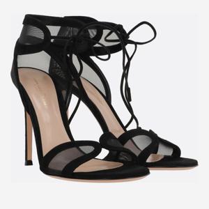 지안비토로씨 메쉬 스웨이드 앵클 타이 샌들 G6178415RIC XARNE