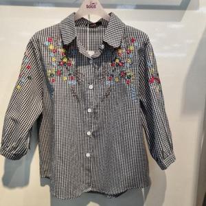 수스 HC36 고방체크플라워자수 S262BBL455